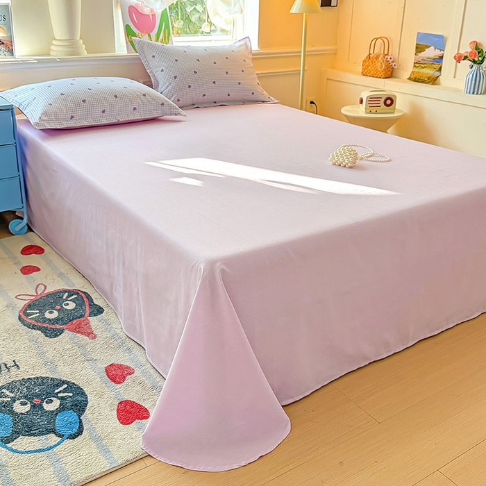 91家纺网 家纺一手货源 找家纺 卡普家居 2025新款全棉13070单品被套 格格甜心