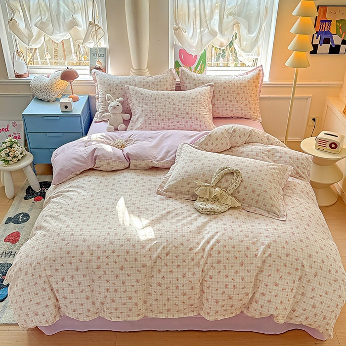 卡普家居 2025新款全棉13070单品被套 梦幻花语