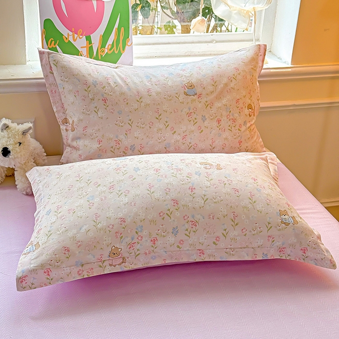 91家纺网 家纺一手货源 找家纺 卡普家居 2025新款全棉13070单品被套 甜梅手记