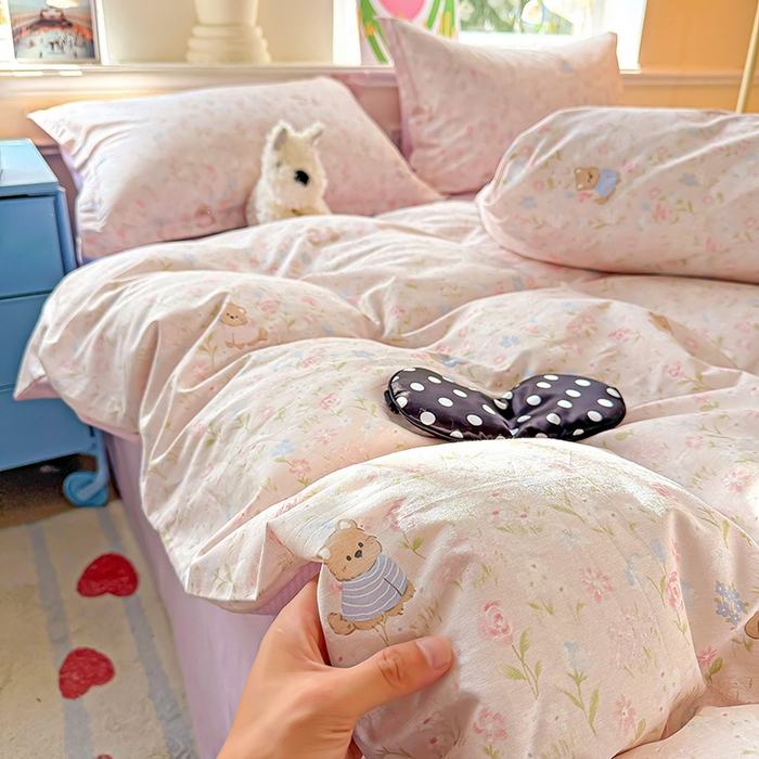 91家纺网 家纺一手货源 找家纺 卡普家居 2025新款全棉13070单品被套 甜梅手记