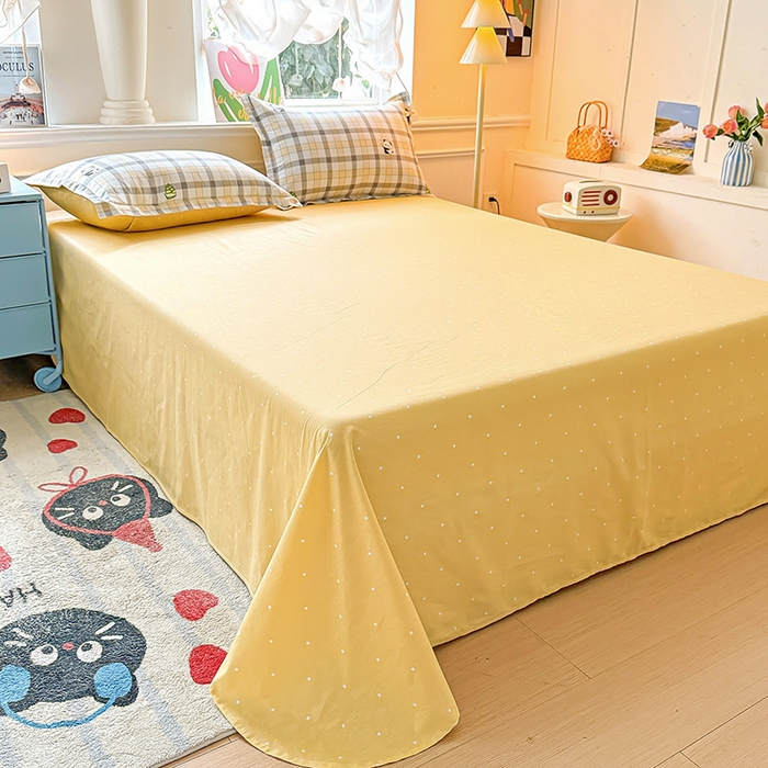 91家纺网 家纺一手货源 找家纺 卡普家居 2025新款全棉13070单品被套 竹林物语