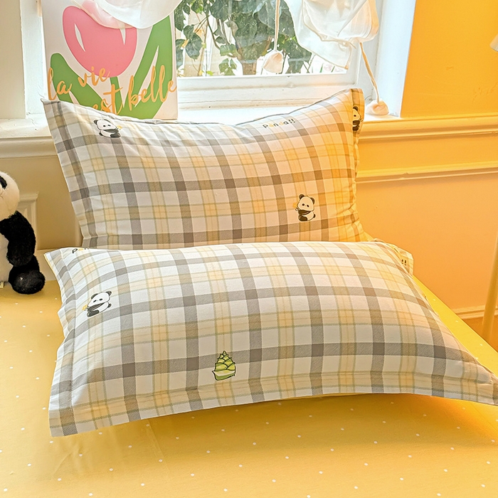 91家纺网 家纺一手货源 找家纺 卡普家居 2025新款全棉13070单品被套 竹林物语