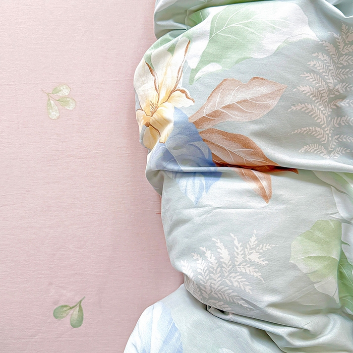 91家纺网 家纺一手货源 找家纺 卡普家居 2025新款全棉13070单品被套 紫夜倾城