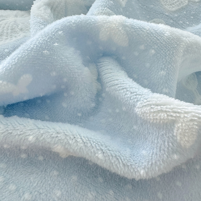 91家纺网 家纺一手货源 找家纺 锦格家纺 2025新款A类雕花牛奶绒花边四件套 蒂娜蓝