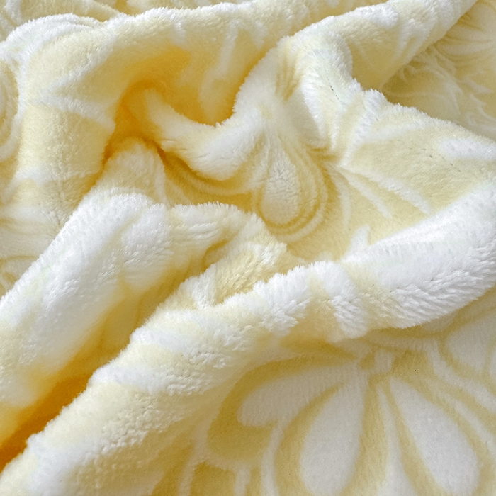 91家纺网 家纺一手货源 找家纺 锦格家纺 2025新款A类雕花牛奶绒花边四件套 米雅黄