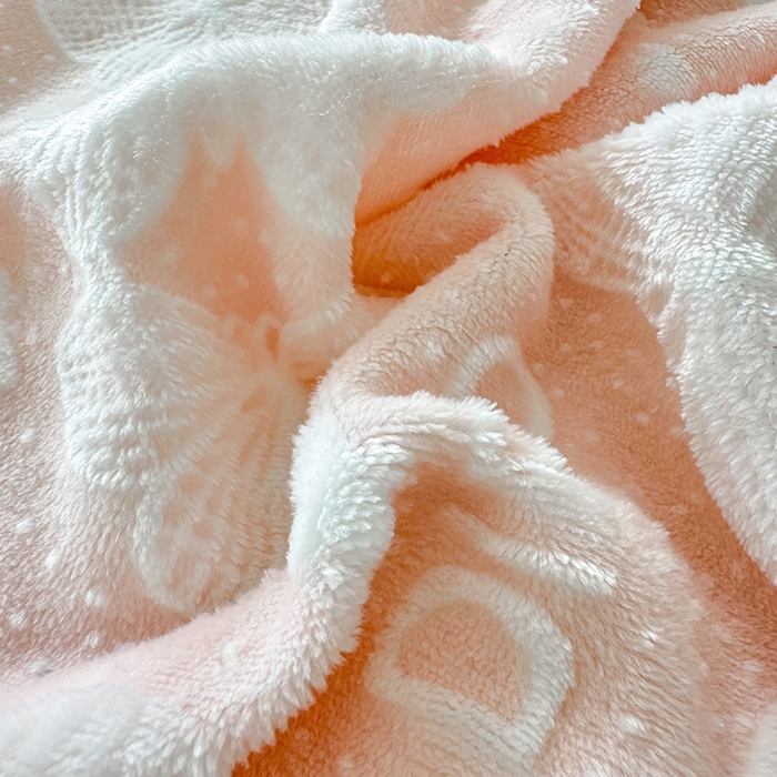 91家纺网 家纺一手货源 找家纺 锦格家纺 2025新款A类雕花牛奶绒花边四件套 蒂娜玉粉