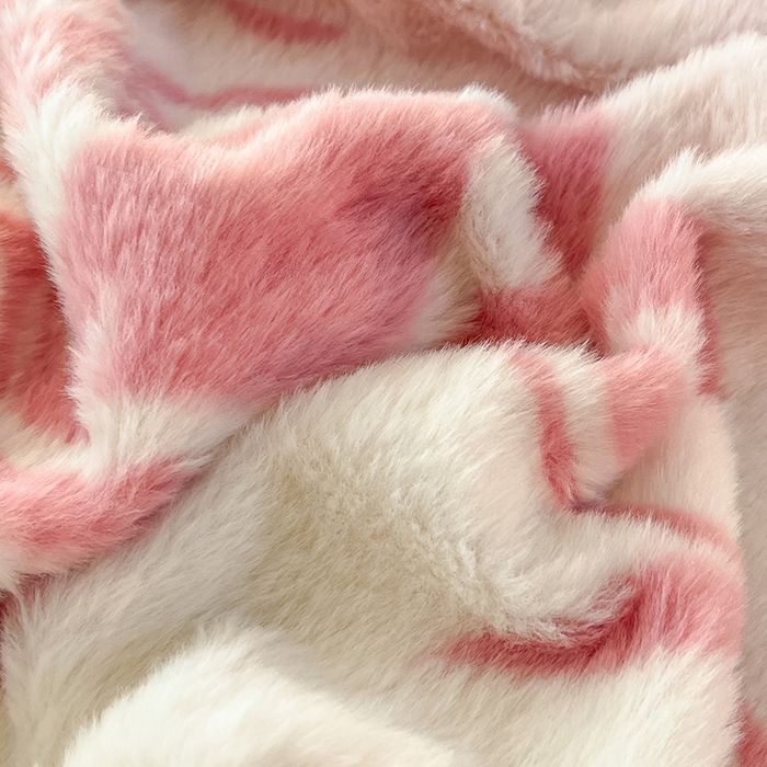 91家纺网 家纺一手货源 找家纺 莉莉安家纺 2025新款兔毛绒美拉德色系床笠床笠单件 美拉德-粉蔷薇