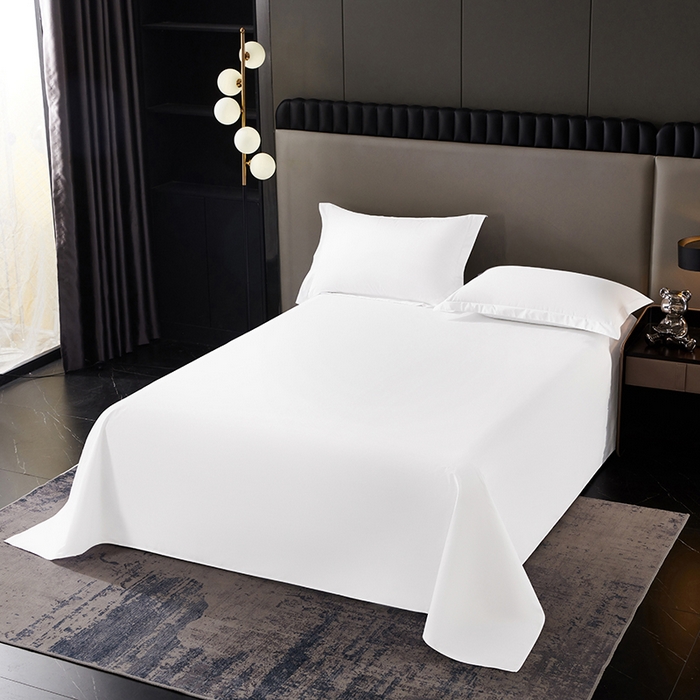 91家纺网 家纺一手货源 找家纺 （总）啊雅家居 2025新款40S全棉飞边预留缩水款酒店民宿宾馆四件套一套可订制