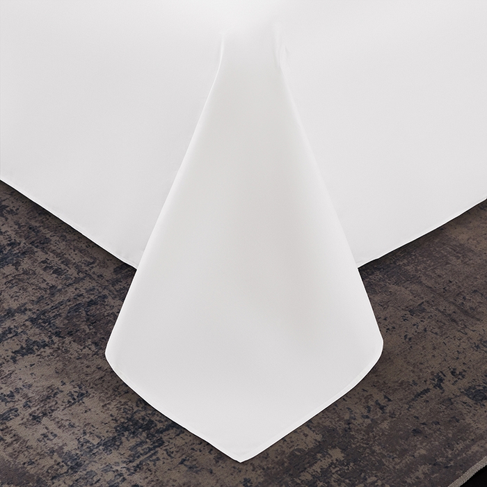 91家纺网 家纺一手货源 找家纺 （总）啊雅家居 2025新款40S全棉飞边预留缩水款酒店民宿宾馆四件套一套可订制