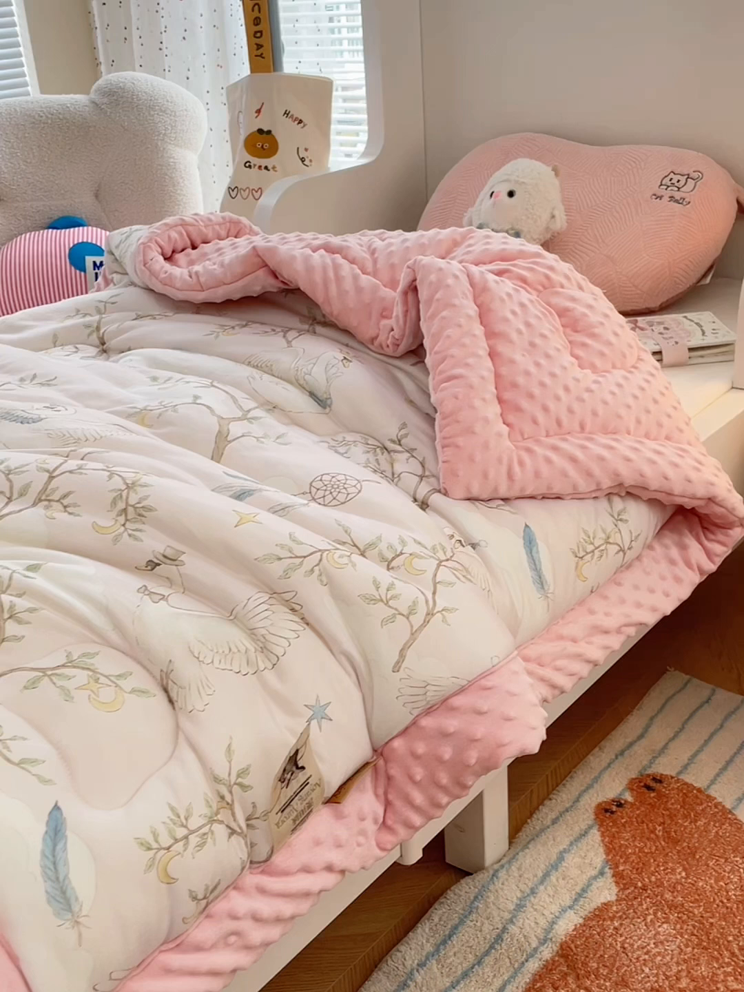 91家纺网 家纺一手货源 找家纺 （总）丝涟家居 2025新款澳阳绒豆豆被系列