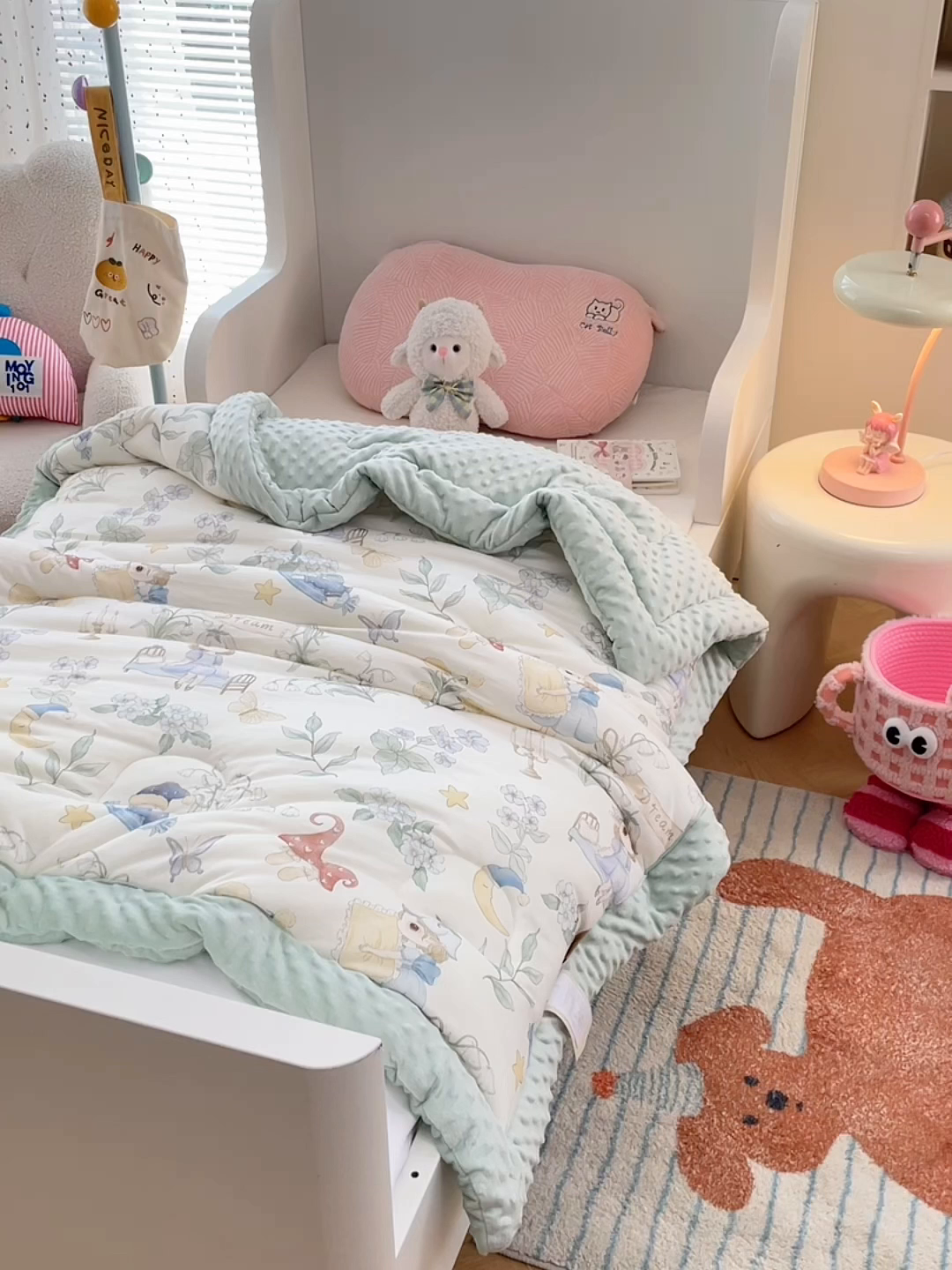 91家纺网 家纺一手货源 找家纺 （总）丝涟家居 2025新款澳阳绒豆豆被系列