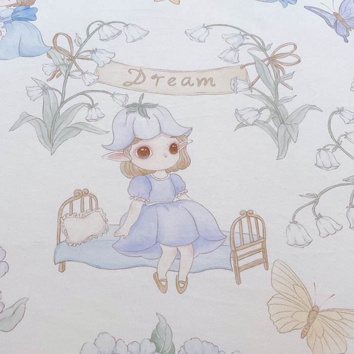 91家纺网 家纺一手货源 找家纺 丝涟家居 2025新款澳阳绒豆豆被系列 睡梦花园