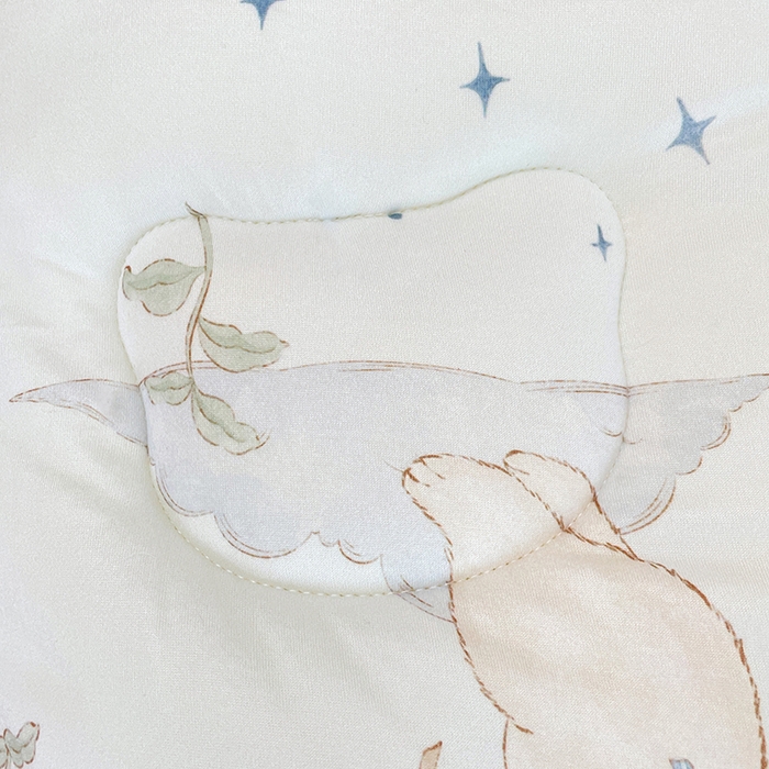 91家纺网 家纺一手货源 找家纺 丝涟家居 2025新款澳阳绒豆豆被系列 月影下的熊