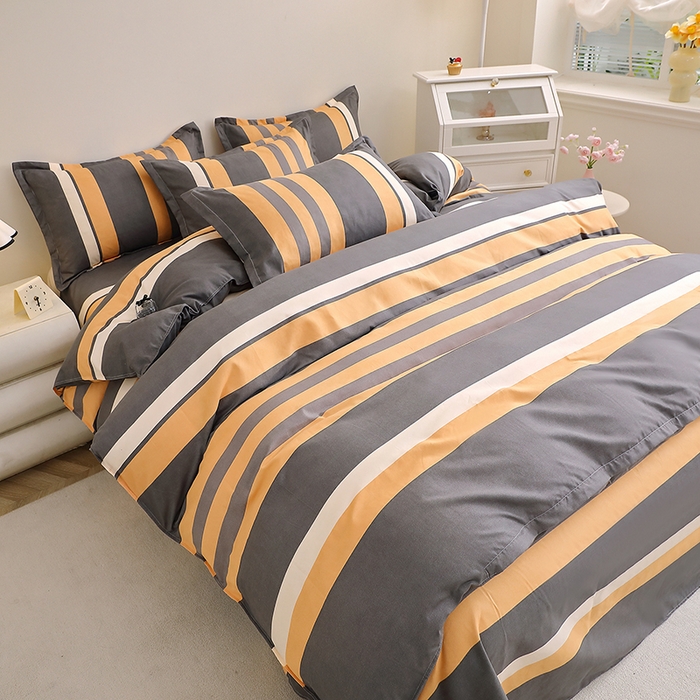 91家纺网 家纺一手货源 找家纺 北部居 2025新款加厚化纤四件套 致青春