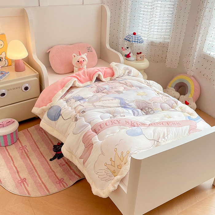 91家纺网 家纺一手货源 找家纺 （总）丝涟家居 2025新款A类恒温棉云朵被大版  