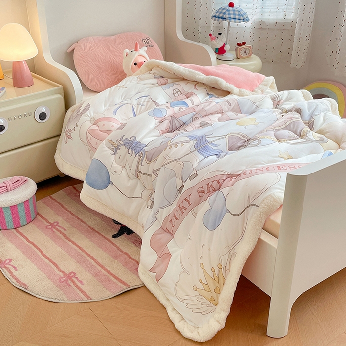 91家纺网 家纺一手货源 找家纺 （总）丝涟家居 2025新款A类恒温棉云朵被大版  