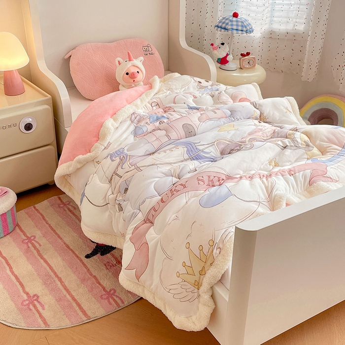 91家纺网 家纺一手货源 找家纺 （总）丝涟家居 2025新款A类恒温棉云朵被大版  