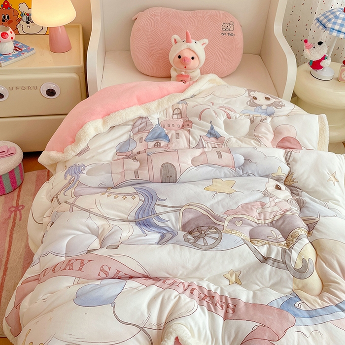 91家纺网 家纺一手货源 找家纺 （总）丝涟家居 2025新款A类恒温棉云朵被大版  