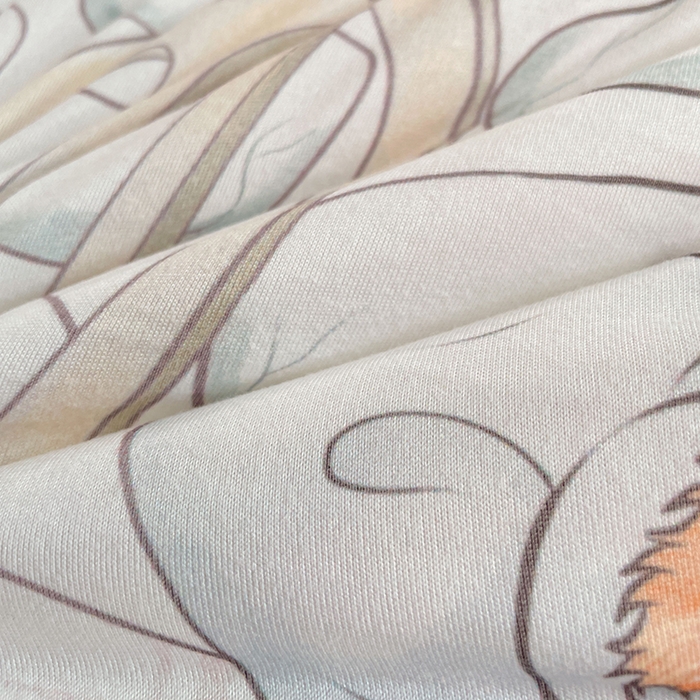 91家纺网 家纺一手货源 找家纺 丝涟家居 2025新款A类恒温棉云朵被大版   花园聚会