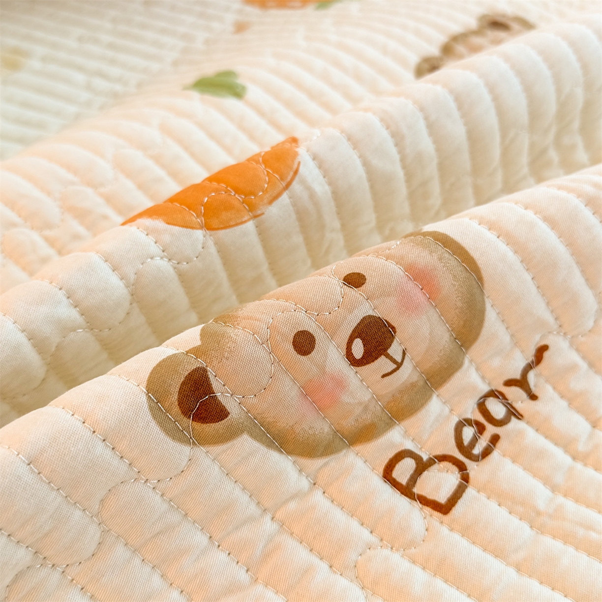 91家纺网 家纺一手货源 找家纺 （总）恒爱家纺 2025新款全棉宝宝绒双拼床盖三件套