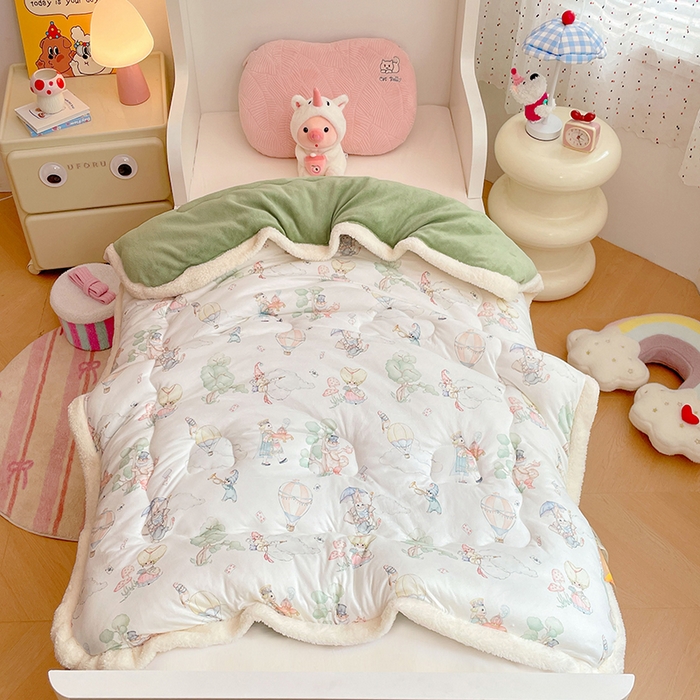 91家纺网 家纺一手货源 找家纺 （总）丝涟家居 2025新款A类恒温棉云朵被小版