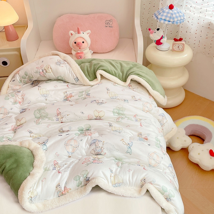 91家纺网 家纺一手货源 找家纺 （总）丝涟家居 2025新款A类恒温棉云朵被小版