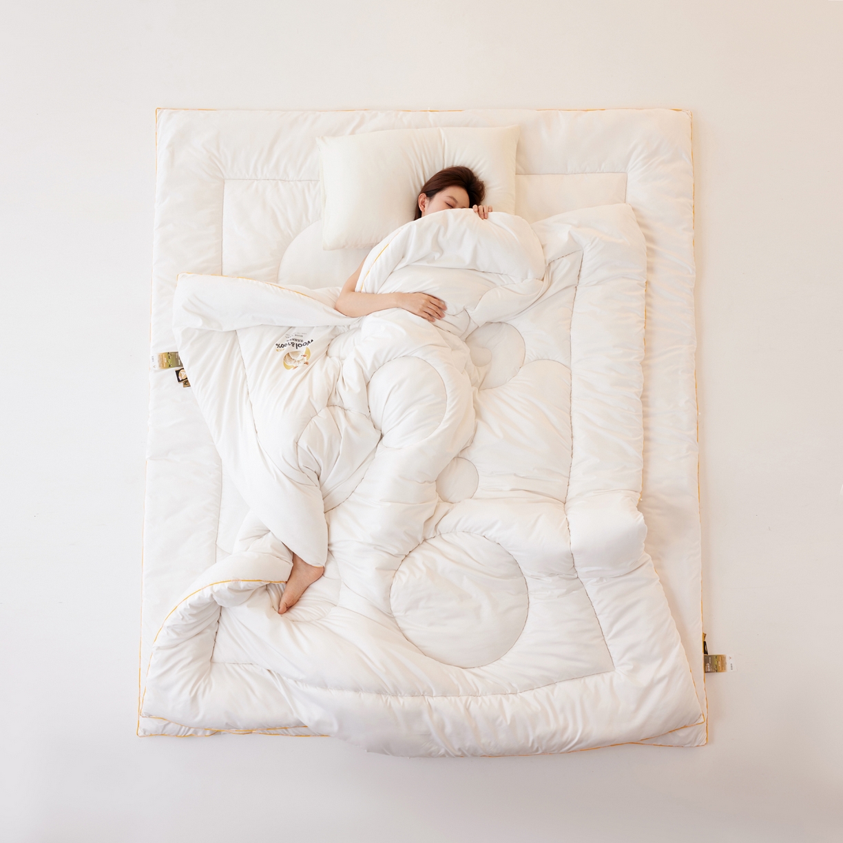 91家纺网 家纺一手货源 找家纺 （总）莱福仕家纺 2025新款防跑毛优选澳洲羊毛被被子被芯