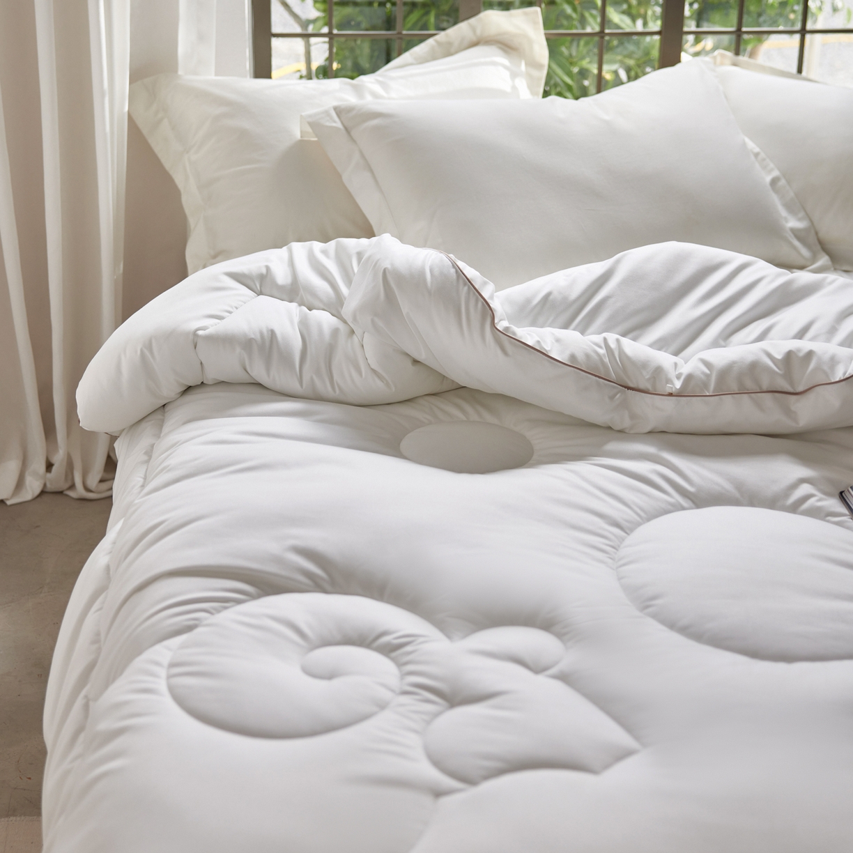 91家纺网 家纺一手货源 找家纺 莱福仕家纺 2025新款防跑毛优选澳洲羊毛被被子被芯 金标甄选澳洲羊毛被