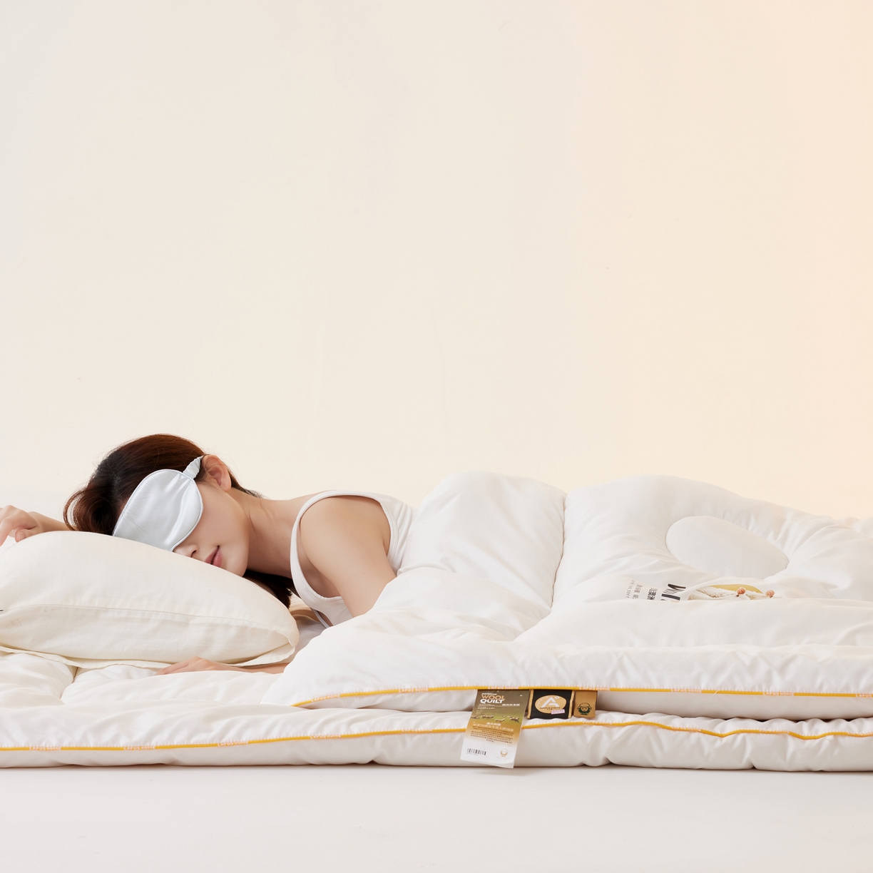 91家纺网 家纺一手货源 找家纺 （总）莱福仕家纺 2025新款防跑毛优选澳洲羊毛被被子被芯