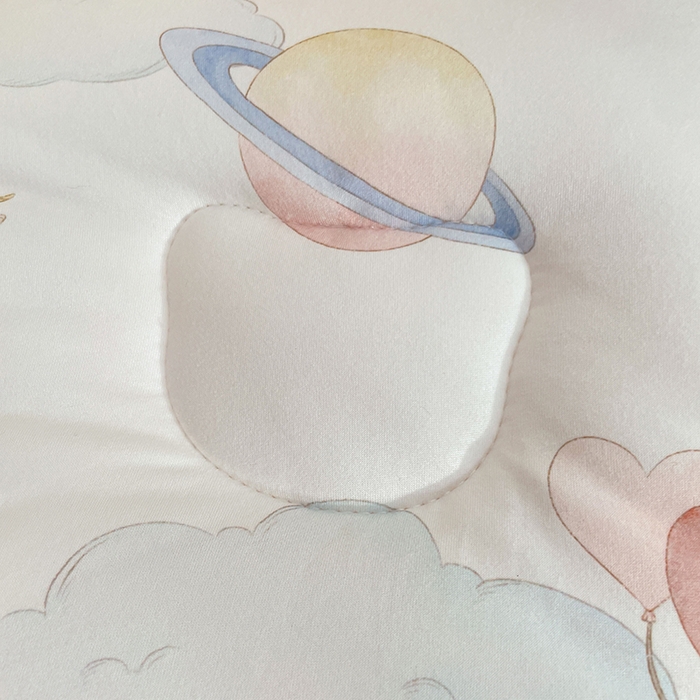 91家纺网 家纺一手货源 找家纺 丝涟家居 2025新款A类恒温棉云朵被小版 公主城堡