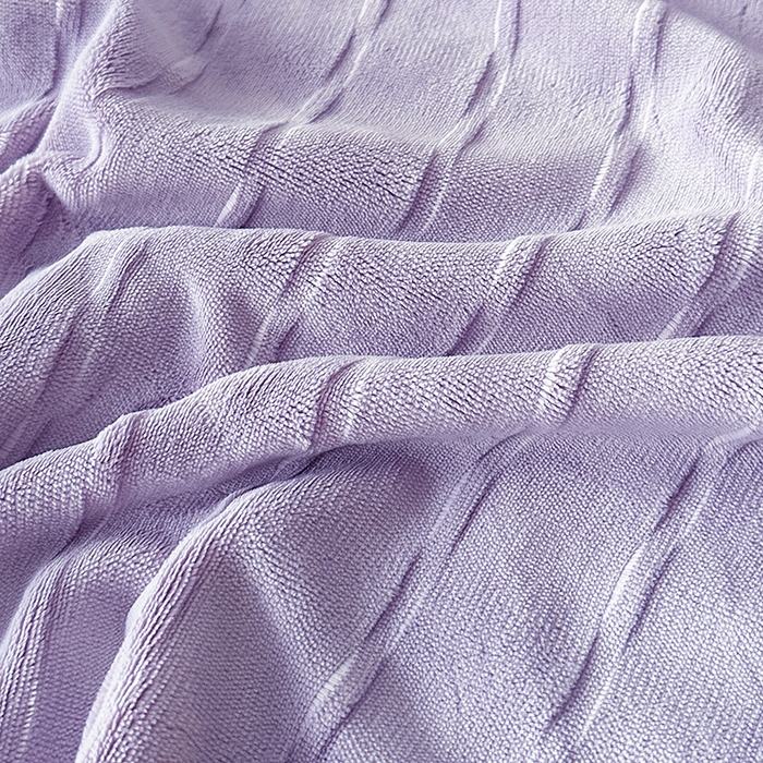 91家纺网 家纺一手货源 找家纺 乐坊 2025新款全消光雕花绒牛奶绒刺绣四件套-甜梦 甜梦-紫色