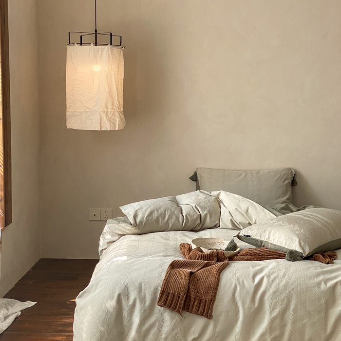 91家纺网 家纺一手货源 找家纺 玉宇阁家居 2025新款色织空气全棉纯棉大提花磨毛四件套(流苏款) 流苏款-日欢喜