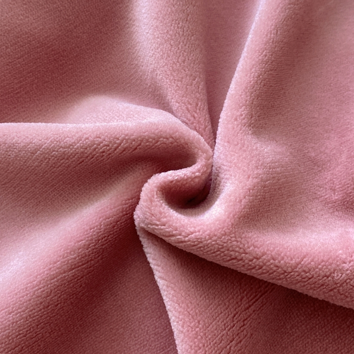 91家纺网 家纺一手货源 找家纺 鸿织源家纺 2025新款贴标系列牛奶绒四件套 豆沙红