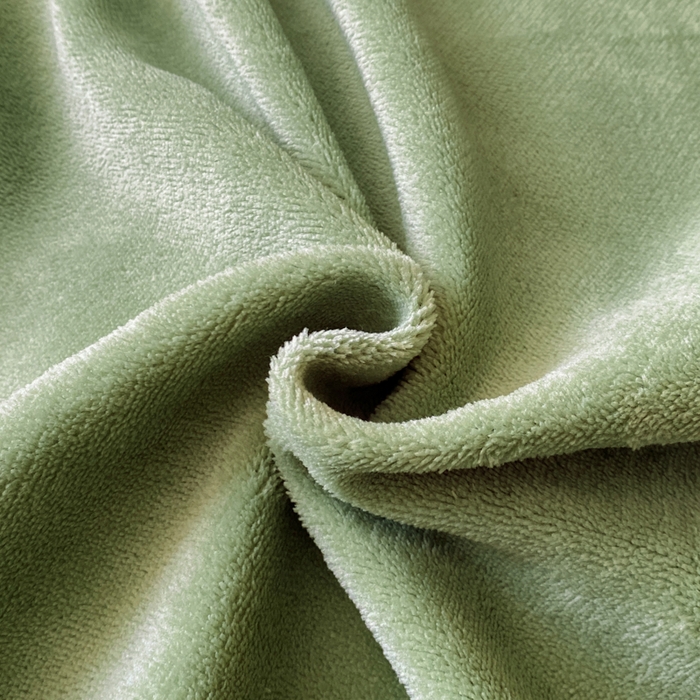 91家纺网 家纺一手货源 找家纺 鸿织源家纺 2025新款贴标系列牛奶绒四件套 果绿