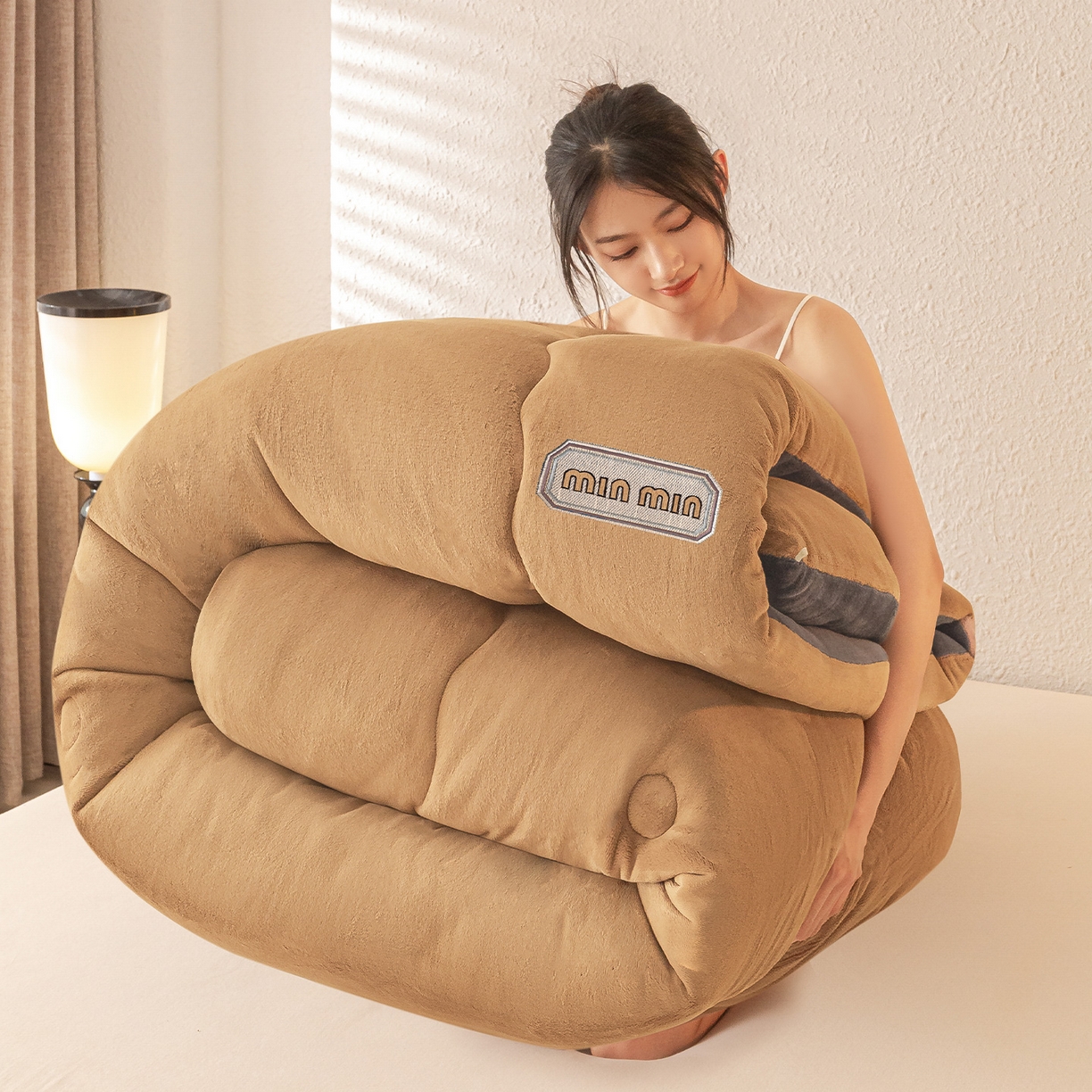 91家纺网 家纺一手货源 找家纺 （总）2025新款13372全棉睡袋旅行睡袋酒店火车出行隔脏睡袋