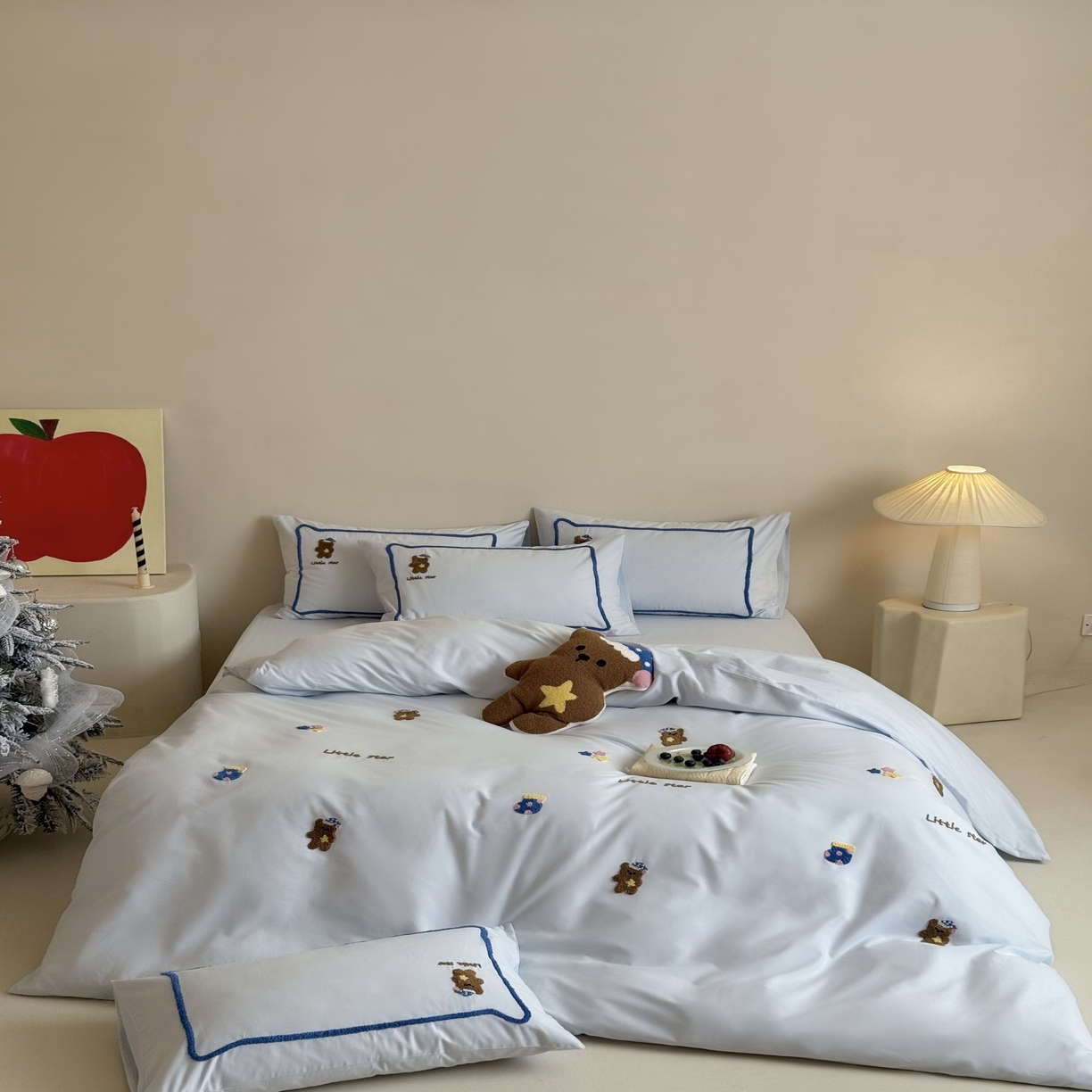 91家纺网 家纺一手货源 找家纺 （总）三味舒屋 2025新款好梦毛巾绣全棉纯棉磨毛四件套