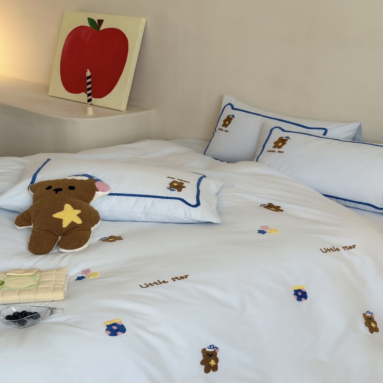 91家纺网 家纺一手货源 找家纺 （总）三味舒屋 2025新款好梦毛巾绣全棉纯棉磨毛四件套