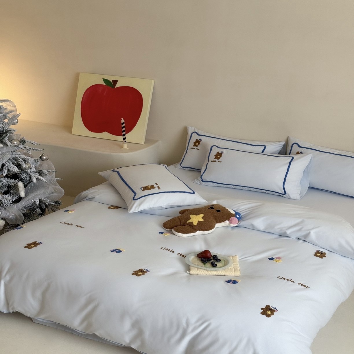 91家纺网 家纺一手货源 找家纺 （总）三味舒屋 2025新款好梦毛巾绣全棉纯棉磨毛四件套