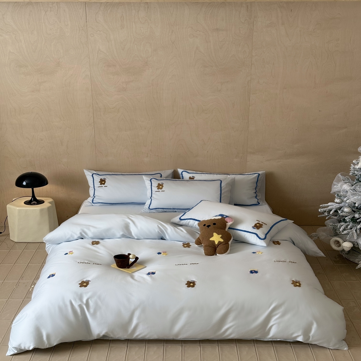 91家纺网 家纺一手货源 找家纺 （总）三味舒屋 2025新款好梦毛巾绣全棉纯棉磨毛四件套