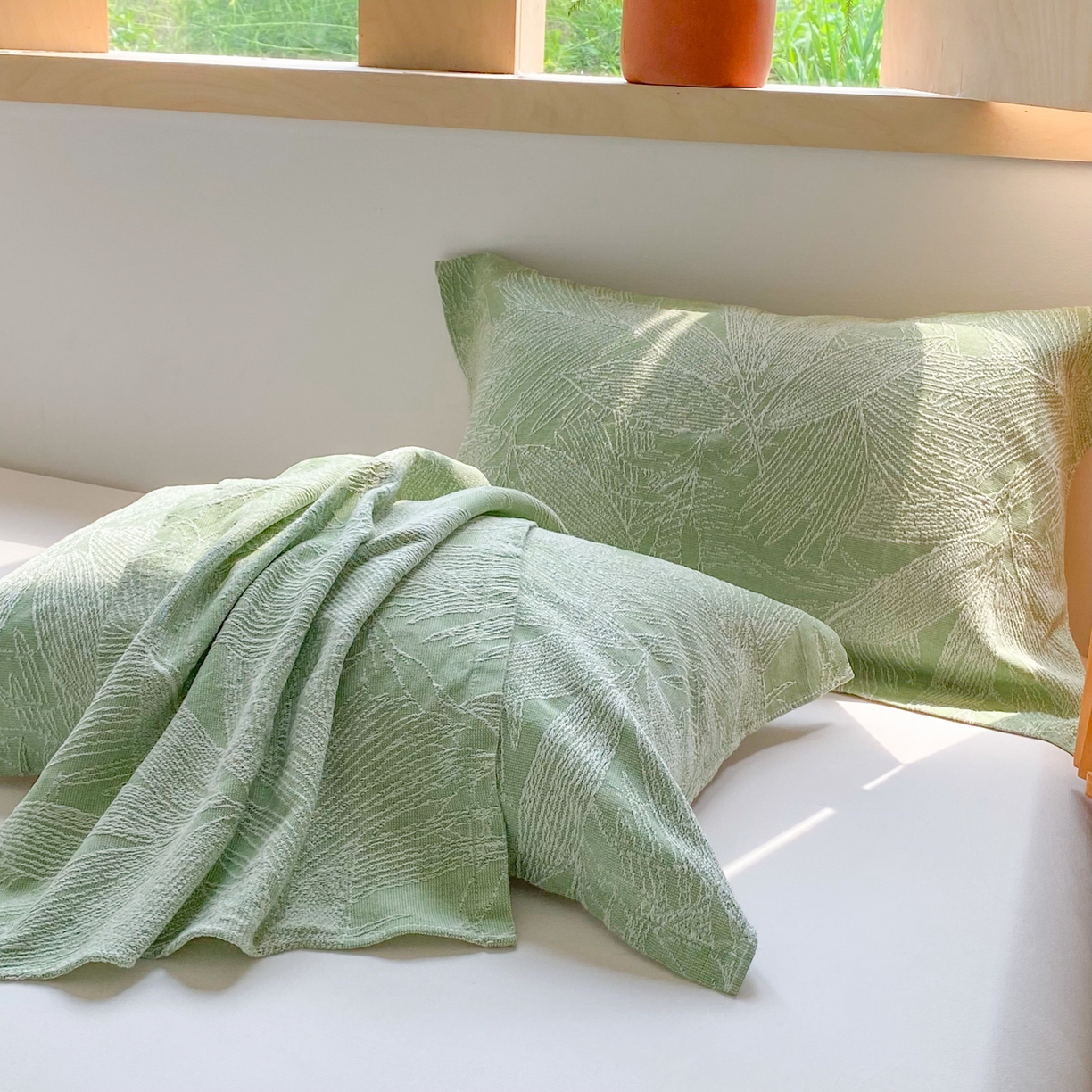 91家纺网 家纺一手货源 找家纺 （总）美宜家 2025全棉提花枕巾100棉柔软吸汗枕头巾