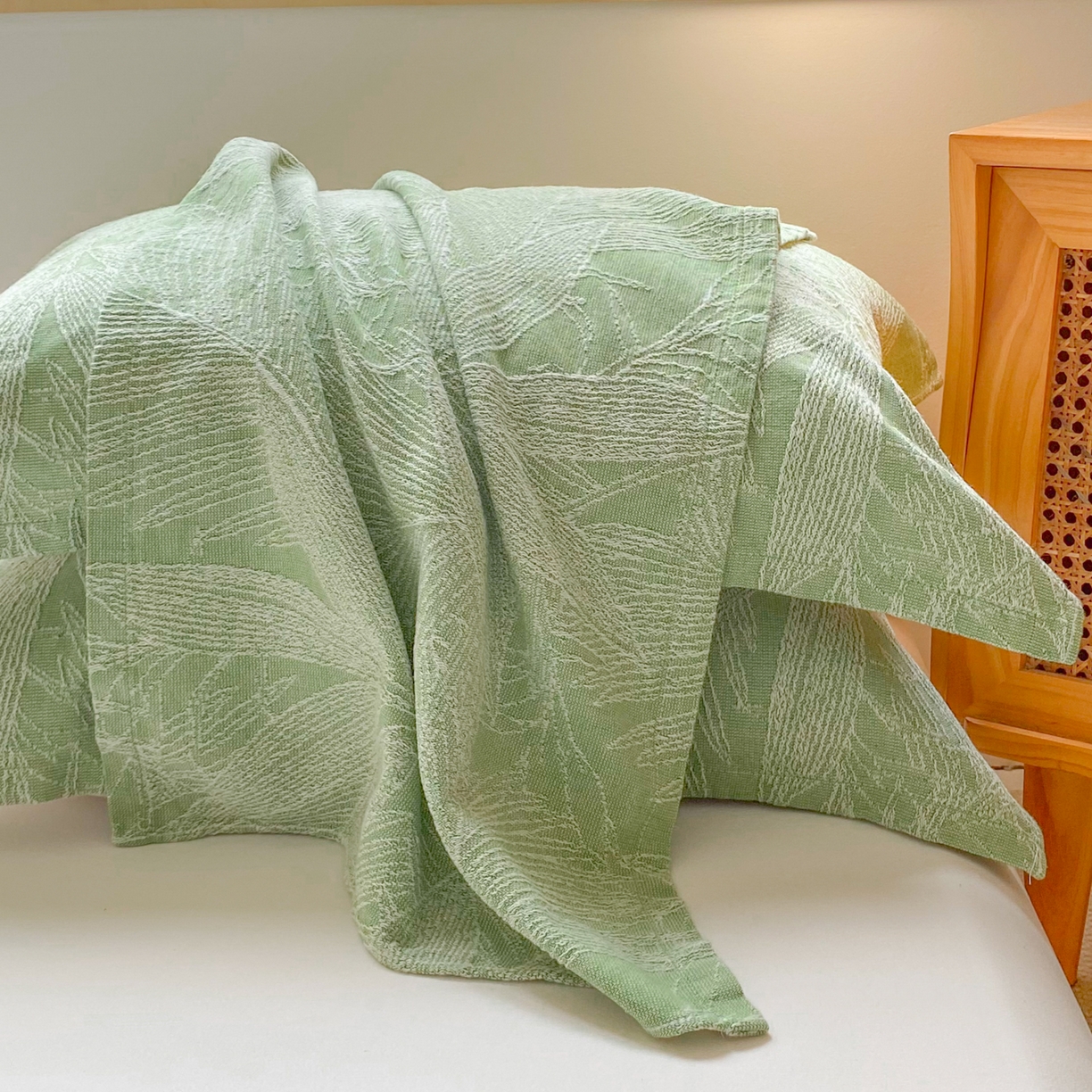 91家纺网 家纺一手货源 找家纺 （总）美宜家 2025全棉提花枕巾100棉柔软吸汗枕头巾