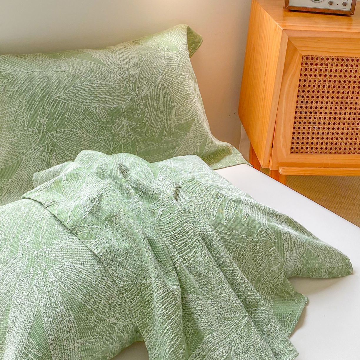 91家纺网 家纺一手货源 找家纺 （总）美宜家 2025全棉提花枕巾100棉柔软吸汗枕头巾