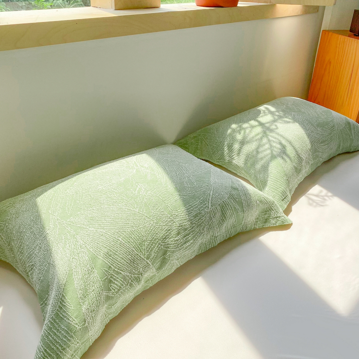 91家纺网 家纺一手货源 找家纺 （总）美宜家 2025全棉提花枕巾100棉柔软吸汗枕头巾