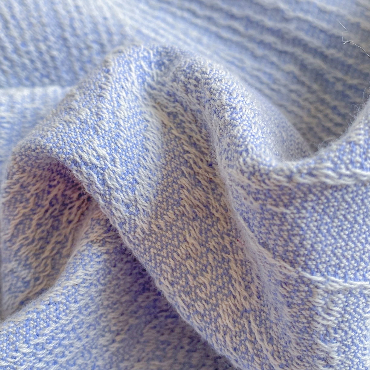 91家纺网 家纺一手货源 找家纺 美宜家 2025全棉提花枕巾100棉柔软吸汗枕头巾 锦上添花-兰 一只