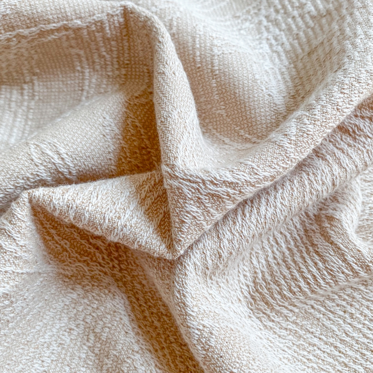 91家纺网 家纺一手货源 找家纺 美宜家 2025全棉提花枕巾100棉柔软吸汗枕头巾 锦上添花-原色 一只