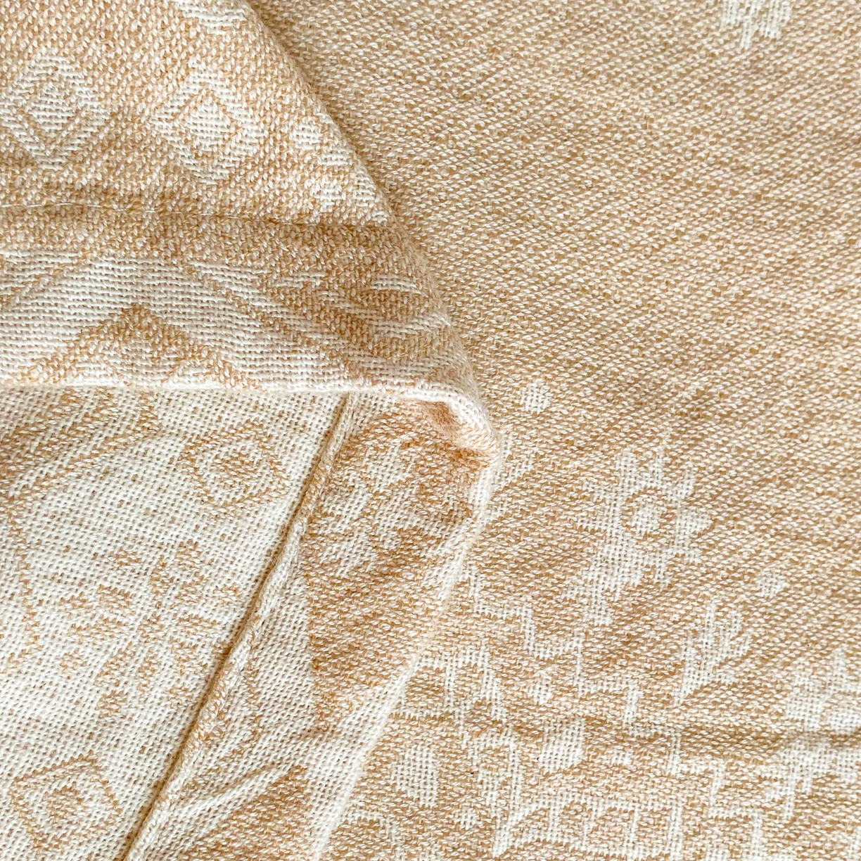 91家纺网 家纺一手货源 找家纺 美宜家 2025全棉提花枕巾100棉柔软吸汗枕头巾 圆满 一只