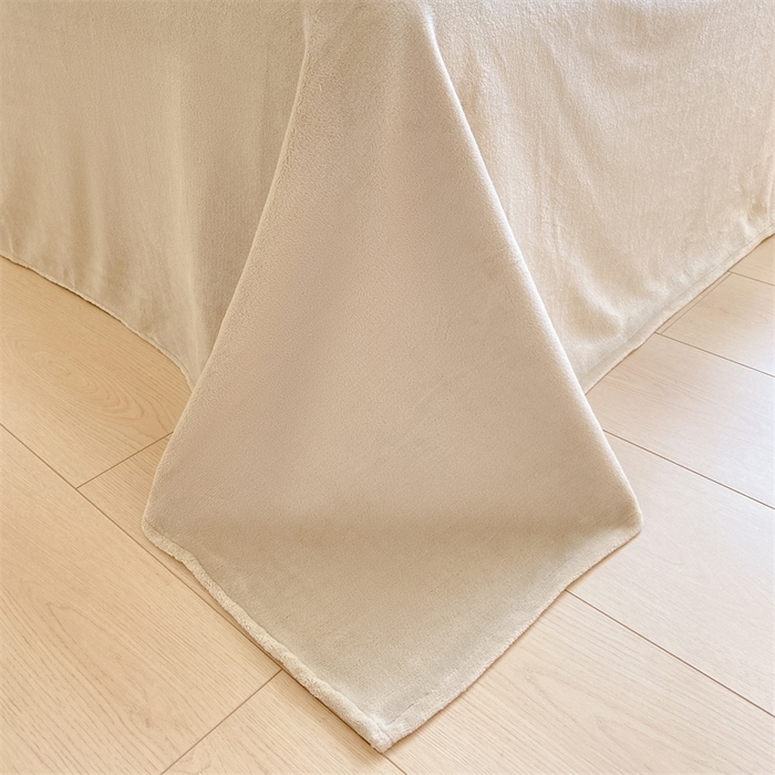 91家纺网 家纺一手货源 找家纺 （总）名兮家居 2025新款高克重立体仿兔绒牛奶绒四件套