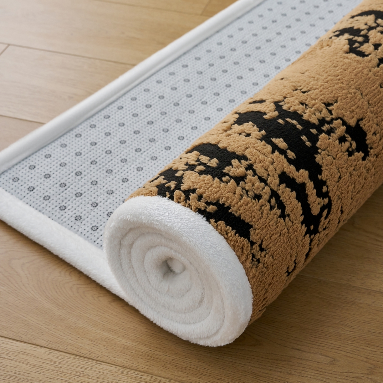 91家纺网 家纺一手货源 找家纺 航途席业 2025新款亲肤舒适地垫 银河-云咖