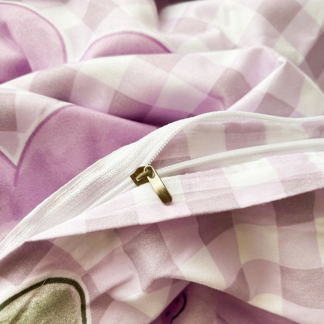 91家纺网 家纺一手货源 找家纺 笠裙 2025新款爆款A类水洗棉印花床盖四件套 床盖-花舞