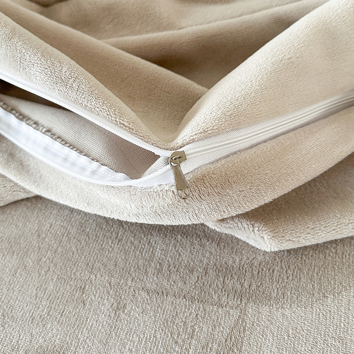 91家纺网 家纺一手货源 找家纺 太阳树 2025新款高克重兔毛绒牛奶绒四件套 海岸香颂—奶咖